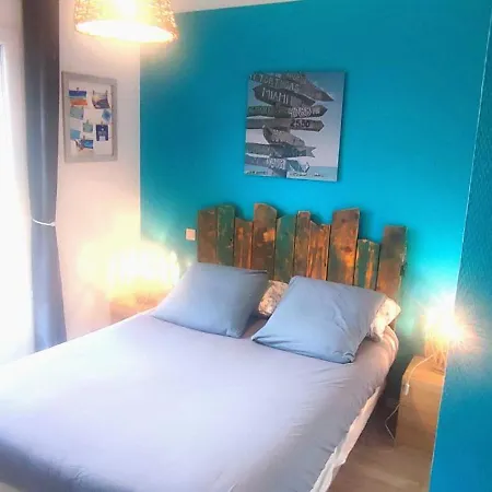 Entrelac&Ocean Chambre 2 Avec Entree Et Terrasse Privee - Cyclotouristes Et Motards Bienvenus Δωμάτια σε οικογενειακή κατοικία *